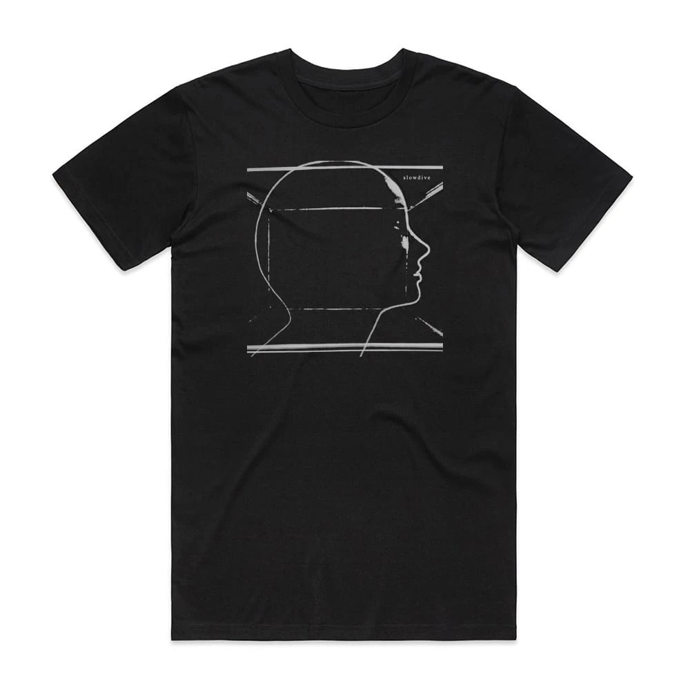 Slowdive Slowdive 1 Album Cover T-Shirt Black